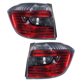 Replace® - Driver and Passenger Side Replacement Tail Light Lens and Housings (Standard Line)