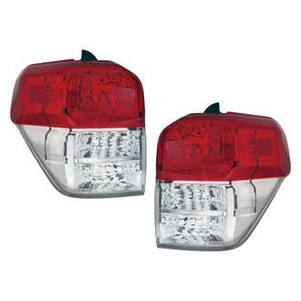 Replace® - Brand New OE Driver and Passenger Side Replacement Tail Light Lens and Housings