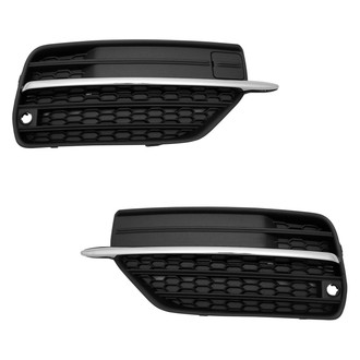 Replace® - Front Lower Outer Driver and Passenger Side Fog Light Cover Set (Standard Line)