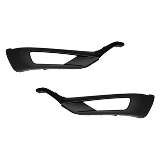 Replace® - Front Outer Driver and Passenger Side Bumper Spoiler Set (Standard Line)