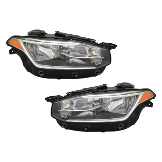 Replace® - Driver and Passenger Side Replacement Headlight Set (CAPA Certified)