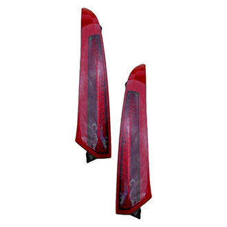 Replace® - Remanufactured OE Driver and Passenger Side Upper Replacement Tail Light Lens and Housings