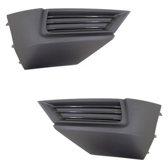 Replace® - Front Driver and Passenger Side Fog Light Cover Set (Standard Line)