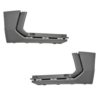 Replace® - Front Lower Driver and Passenger Side Bumper Cover Molding Set (Standard Line)