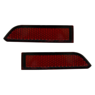 Replace® - Rear Outer Driver and Passenger Side Bumper Reflector Set (Standard Line)