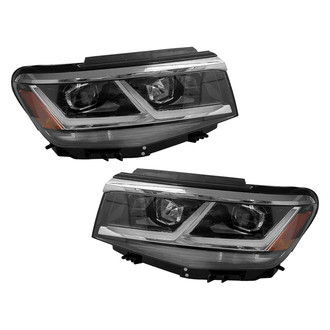 Replace® - Remanufactured Driver and Passenger Side Replacement Headlight Set