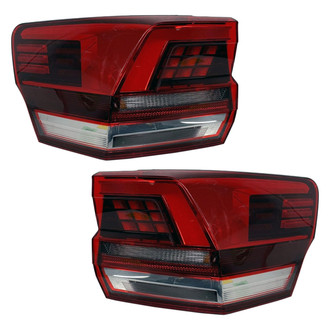 Replace® - Driver and Passenger Side Outer Replacement Tail Lights (CAPA Certified)