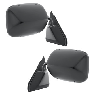 Replace® - Driver and Passenger Side Manual View Mirror Set (Non-Heated, Foldaway) (Standard Line)