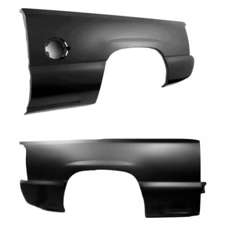 Pair Of Upper Rear Wheel Arch Panels For 99-06 Chevy Silverado GMC Sierra