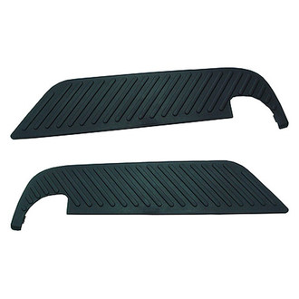 Replace® - Rear Driver and Passenger Side Bumper Step Pad Set (Standard Line)
