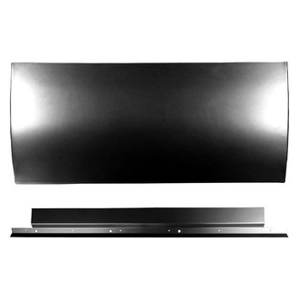Replace® - Rear Inner and Outer Driver or Passenger Side Door Bottom Set
