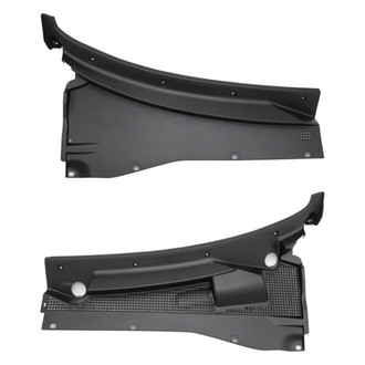 Replace® - Driver and Passenger Side Cowl Grille Panel Set (Standard Line)