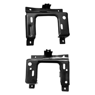 Replace® - Front Driver and Passenger Side Bumper Mounting Plate Set (Diamond Standard Line)