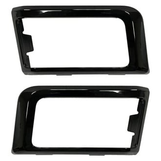 Replace® - Front Driver and Passenger Side Fog Light Bezel Set (Standard Line)