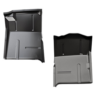 Replace® - Driver and Passenger Side Cab Floor Pan Half Patch Set