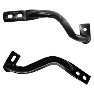 Replace® - Front Outer Driver and Passenger Side Bumper Brace Set (CAPA Certified)