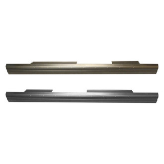 Replace® - Driver and Passenger Side Slip-On Style Rocker Panel Set