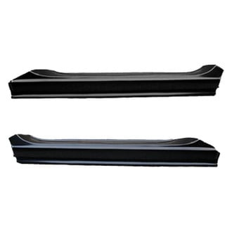 Replace® - Front Driver and Passenger Side Slip-On Style Rocker Panel Set