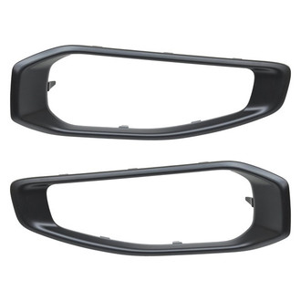 Replace® - Front Driver and Passenger Side Bumper Cover Molding Set (Standard Line)