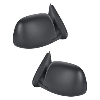 Replace® - Driver and Passenger Side Manual View Mirror Set (Non-Heated, Foldaway) (Standard Line)