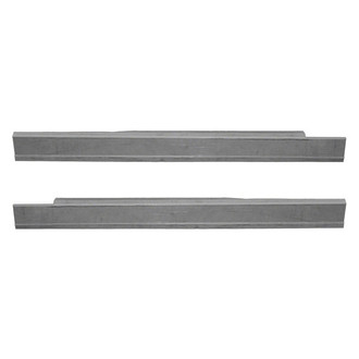 Replace® - Front Driver and Passenger Side Slip-On Style Rocker Panel Set