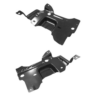 Replace® - Front Driver and Passenger Side Bumper Mounting Plate Set (Diamond Standard Line)