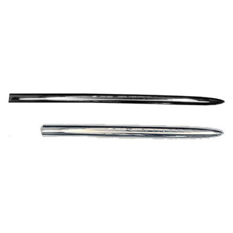 Replace® - Front and Rear Driver or Passenger Side Door Molding Set (Standard Line)