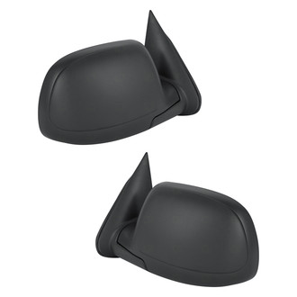 Replace® - Driver and Passenger Side Power Remote View Mirror Set (Heated, Foldaway) (Standard Line)