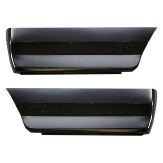 Replace® - Rear Driver and Passenger Side Lower Bed Panel Patch Rear Section Set (Standard Line)
