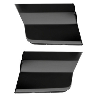 Replace® - Rear Driver and Passenger Side Lower Fender Patch Rear Section Set (Standard Line)