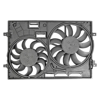 Replace® - Dual Radiator and Condenser Fan Assembly