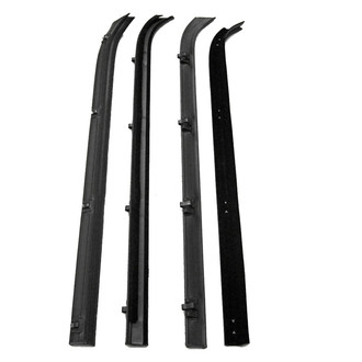 Replace® - Rear Inner and Outer Driver or Passenger Side Door Window Belt Weatherstrip Kit