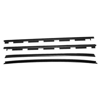 Replace® - Inner and Outer Driver and Passenger Side Door Window Belt Weatherstrip Kit
