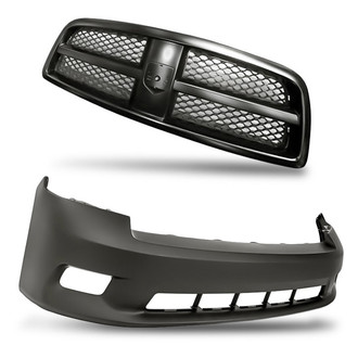 Replacement - Front Bumper Cover and Grille Kit (Standard Line)