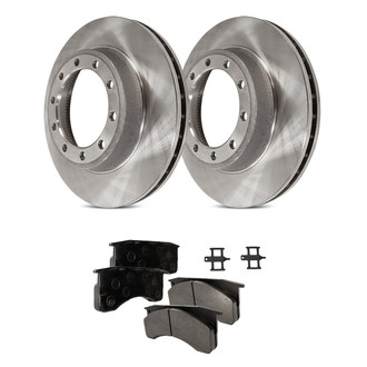 Replacement - Plain Front or Rear Brake Kit with Pads