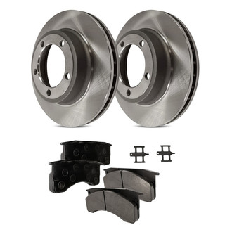 Replacement - Plain Front or Rear Brake Kit with Pads