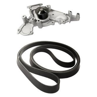 Replacement - Engine Coolant Water Pump and Drive Belt Kit
