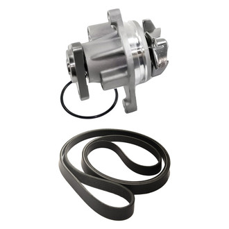 Replacement - Engine Coolant Water Pump and Drive Belt Kit