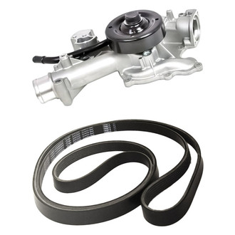 Replacement - Engine Coolant Water Pump and Drive Belt Kit
