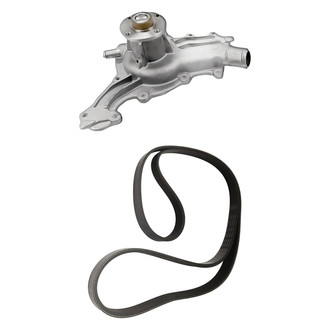 Replacement - Engine Coolant Water Pump and Drive Belt Kit