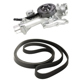 Replacement - Engine Coolant Water Pump and Drive Belt Kit