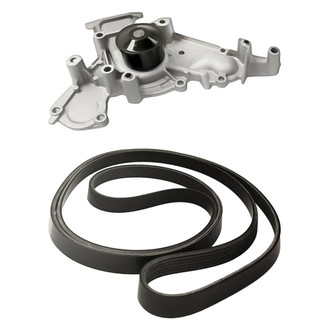 Replacement - Engine Coolant Water Pump and Drive Belt Kit