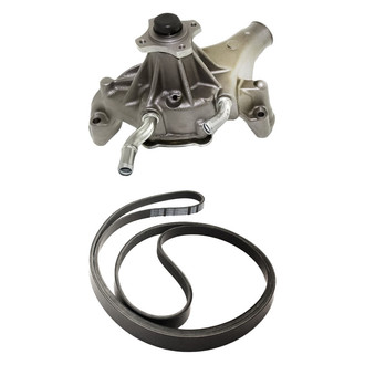 Replacement - Engine Coolant Water Pump and Drive Belt Kit