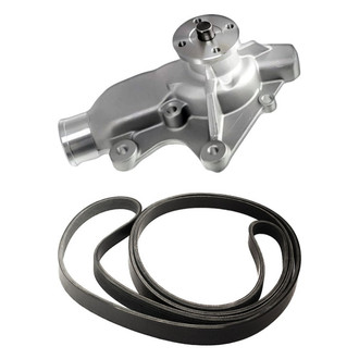 Replacement - Engine Coolant Water Pump and Drive Belt Kit