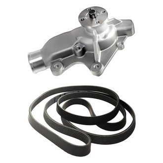 Replacement - Engine Coolant Water Pump and Drive Belt Kit