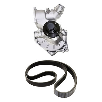 Replacement - Engine Coolant Water Pump and Drive Belt Kit