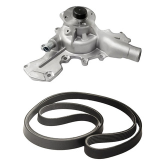 Replacement - Engine Coolant Water Pump and Drive Belt Kit