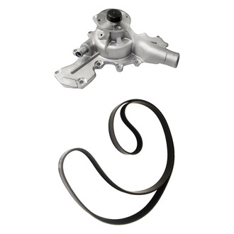 Replacement - Engine Coolant Water Pump and Drive Belt Kit