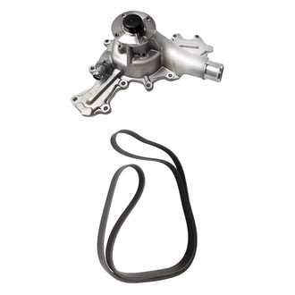 Replacement - Engine Coolant Water Pump and Drive Belt Kit