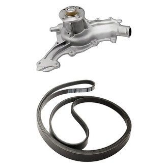 Replacement - Engine Coolant Water Pump and Drive Belt Kit